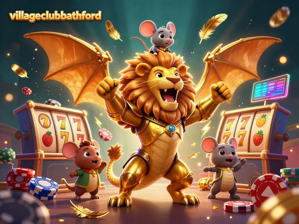 Experience exhilarating gameplay at villageclubbathford, featuring colorful slots and a dynamic chimera.