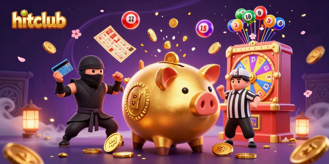 Engage with hitclub's thrilling online gaming experience featuring dynamic 3D casino elements.